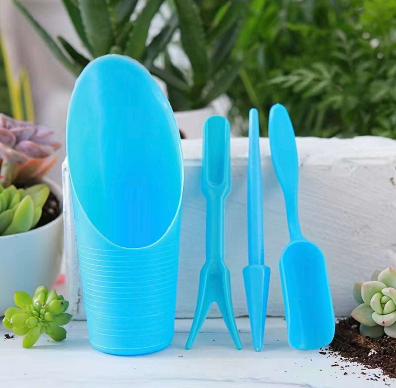 succulent tool kit Gardening tool kit-Blue – Wild Succulent Creations