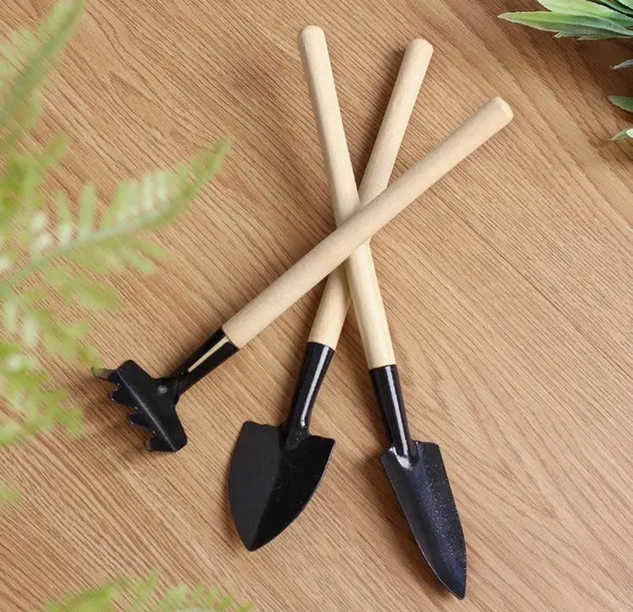 WQJNWEQ Clearance Small Garden Tools, 3 Pcs Mini Garden Tools Set, Cute  Gardening Tools, Plant Potted Flower Garden Tool Wood Handle For Plant Care